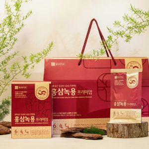 HỒNG SÂM NHUNG HƯƠU PREMIUM BỔ SUNG NĂNG LƯỢNG, SỨC KHỎE CHONG KUN DANG - KOREAN RED GINSENG & DEER ANTLER VELVET PREMIUM