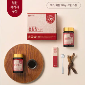 CAO HỒNG SÂM HÀN QUỐC 6 NĂM TUỔI 240G X 2 HỘP CHONG KUN DANG